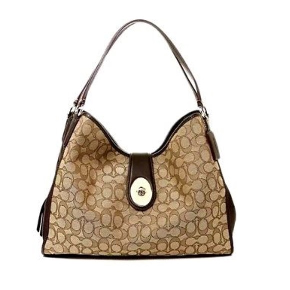 Coach Handbags - LIKE NEW -Coach Signature Carlyle!!